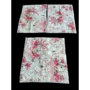 Pine Cone Hill Hanae Midnight Floral Pillow Shams Set of 3